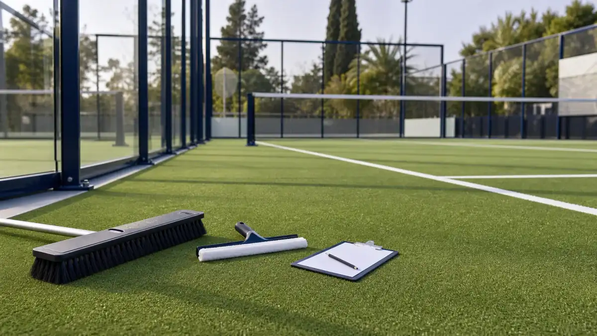 Padel Kortu Bakım Takvimi: Günlük ve Yıllık Kontroller